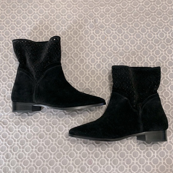 Women’s Michael Kors “Sunny” Suede Booties Size 11M EUC - Picture 3 of 13